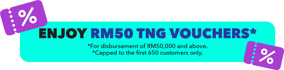 RM 50 TNG Vouchers