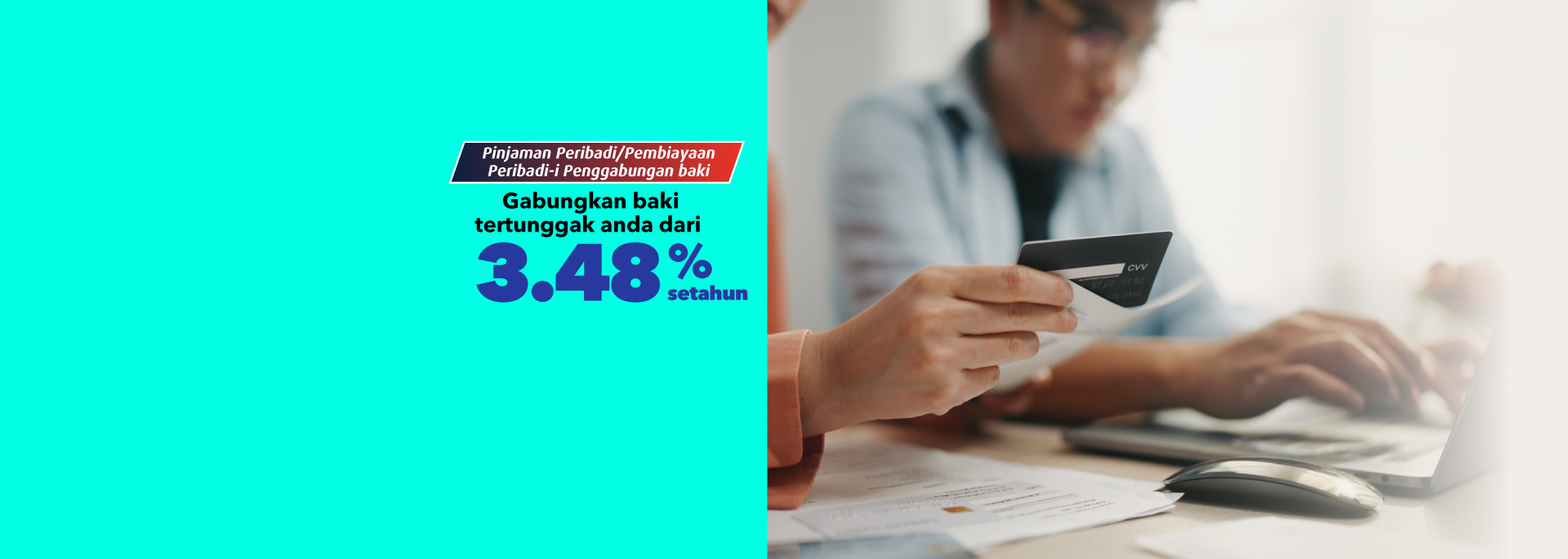 Pinjaman Peribadi/Pembiayaan Peribadi-i Penggabungan Baki 