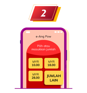 Hantar e-ang pow langkah 2