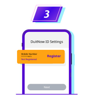 Register step 3