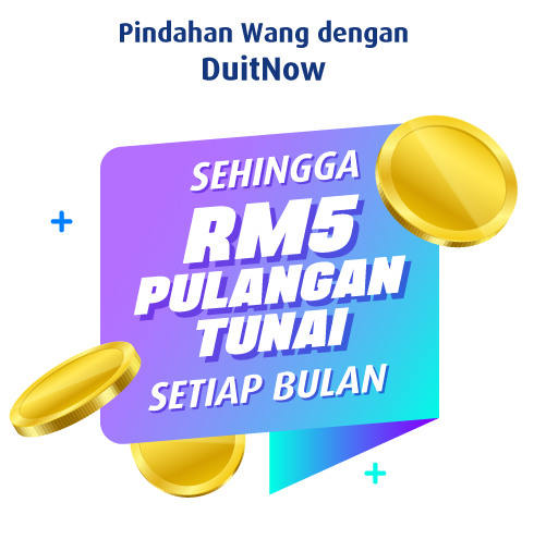 RM5 Pulangan tunai