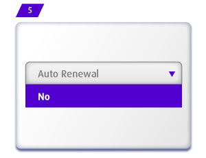 Auto Renewal