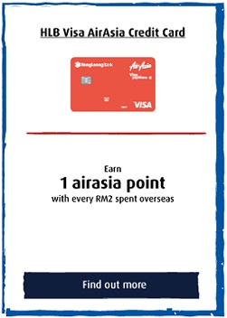 HLB Visa AirAsia Credit Card