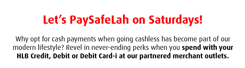 PaySafeLah on Saturday!