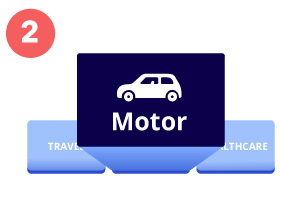 Select ‘Motor’ from the product menu