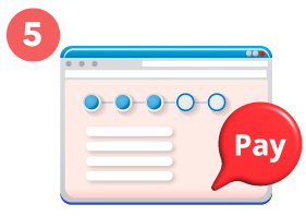 Fill up the required information and make payment