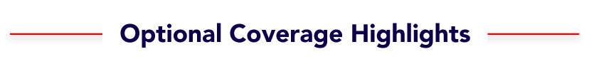 optional coverage highlights