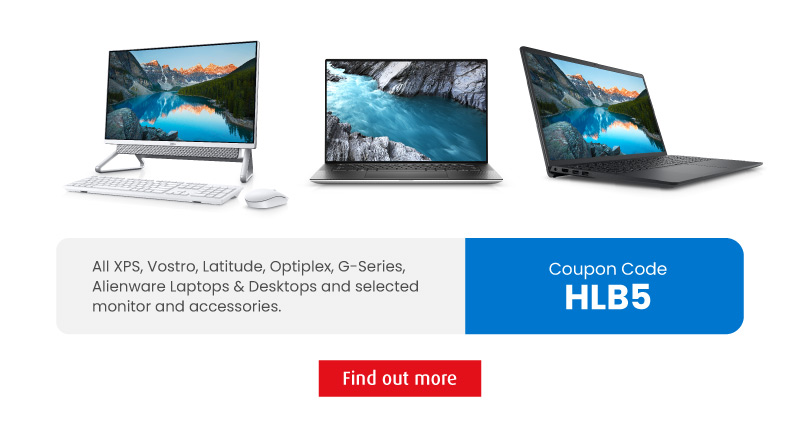 Dell Laptop 5% OFF