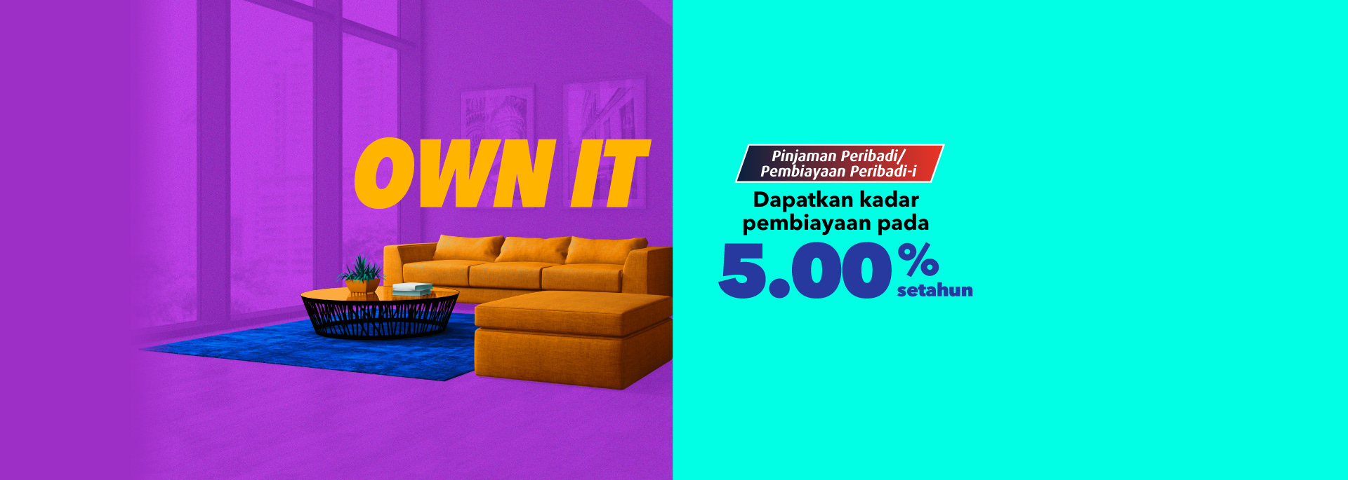 Pinjaman Peribadi/Pembiayaan Peribadi-i Kempen 9.9 Promo Sehari