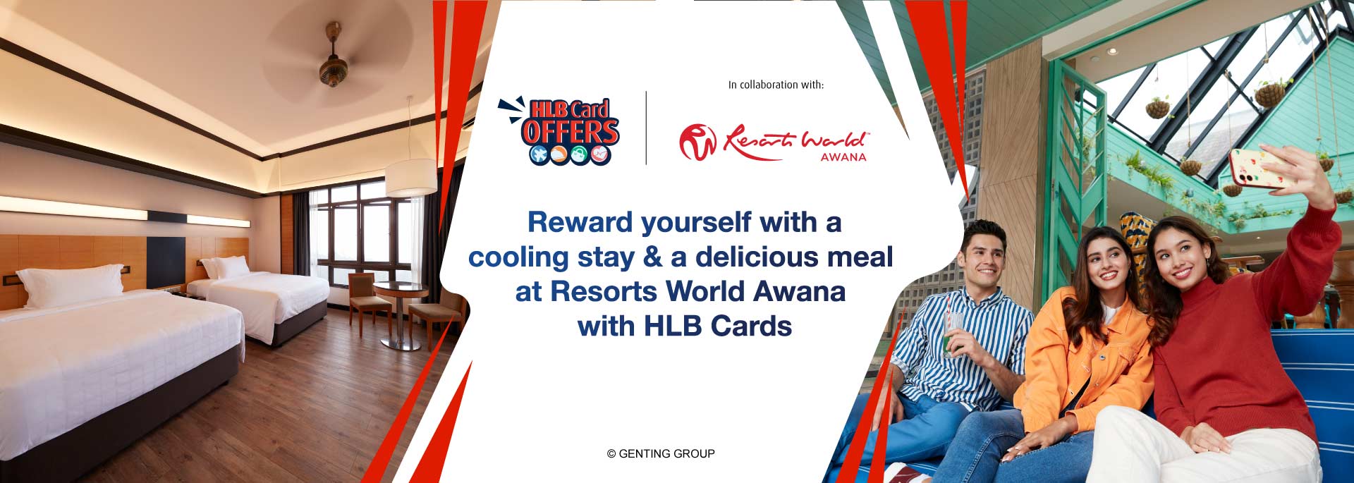 Stay & dine at Resorts World Awana!