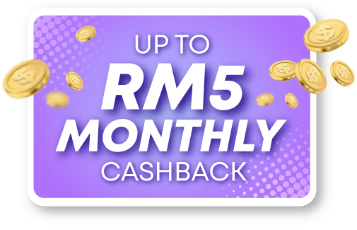 RM5 Monthly Cashback