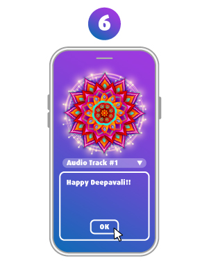 Put in your Deepavali greetings for that special someone