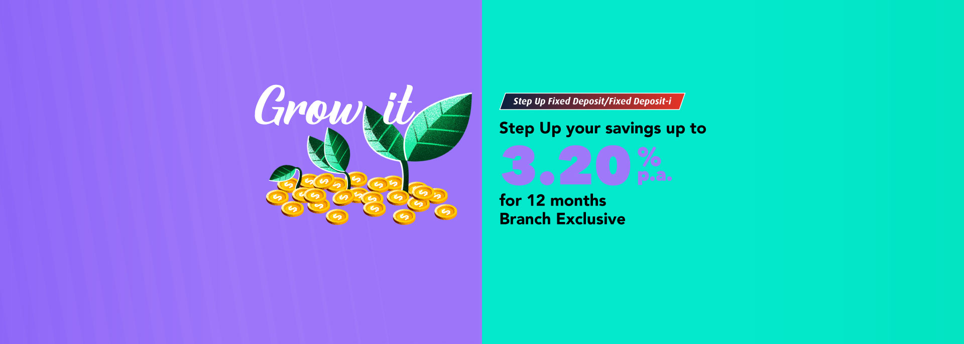 Step Up Fixed Deposit Promotion