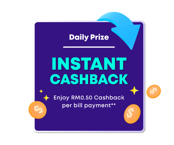 Daily prize instant cashback