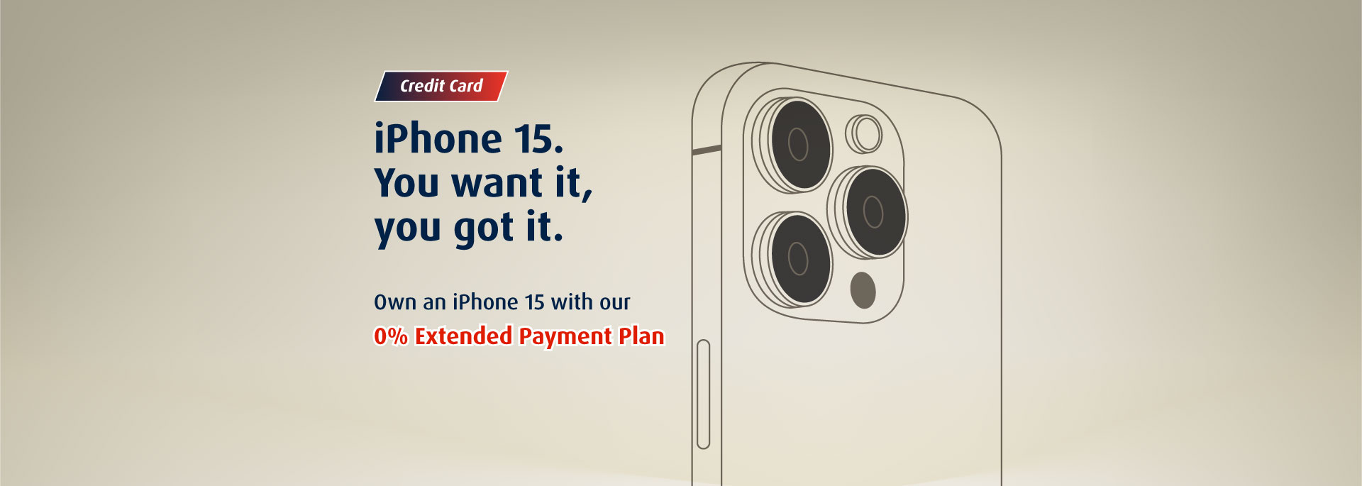 Own an iPhone 15 with our 0% Extended Payment Plan