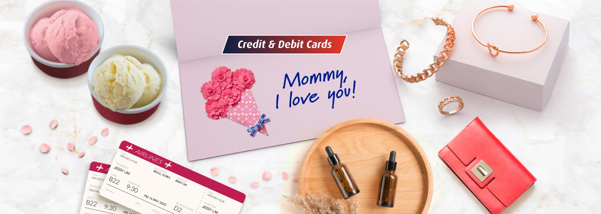 Enjoy exclusive card offers this Mother's Day