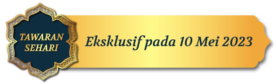 Hanya pada 10 Mei 2023