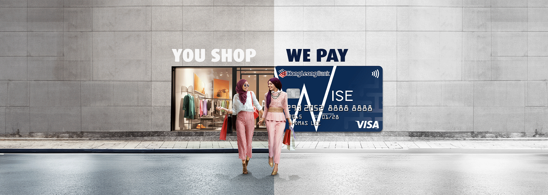 Treat yourself and be treated by us. Have up to RM10,000 of your credit card bill* paid by us!