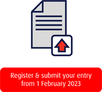 Register & submit your entry from 1 February 2023