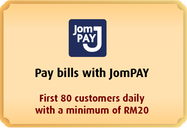 Pay bills with JomPAY