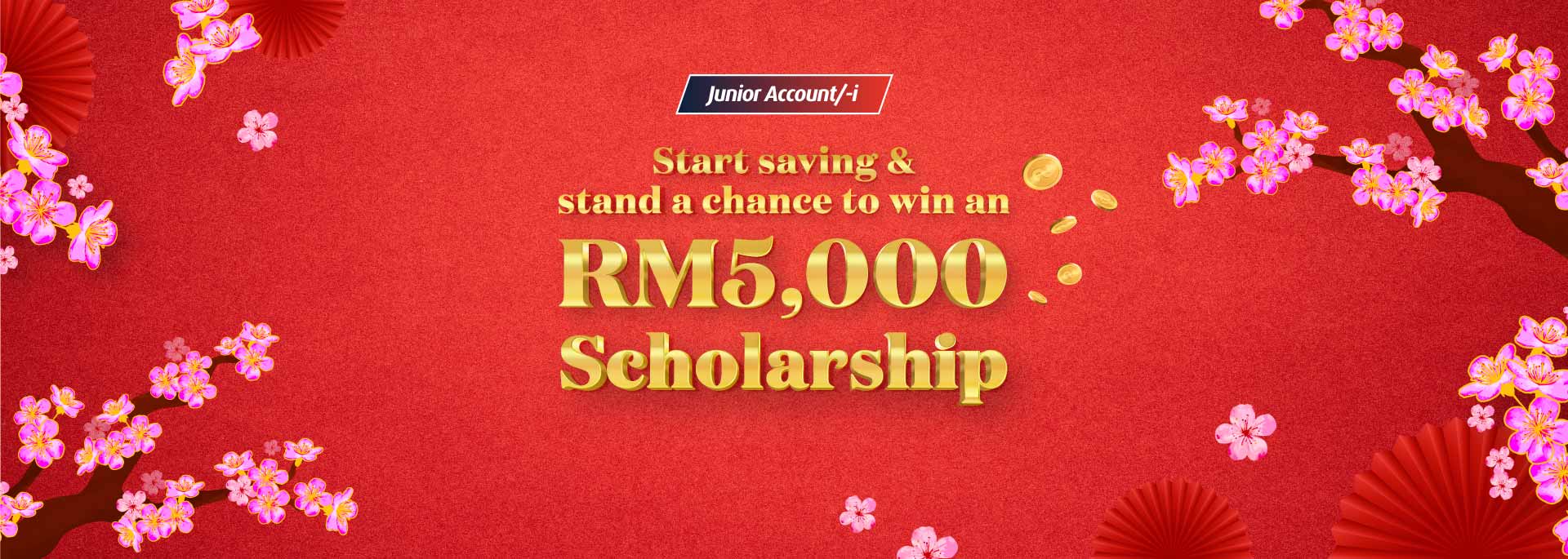 Deposit in your child’s HLB Junior Account/-i for a chance to win a scholarship