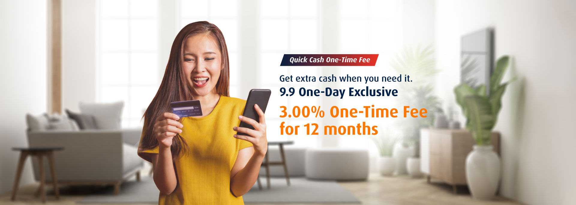HLB Quick Cash 9.9 Promotion