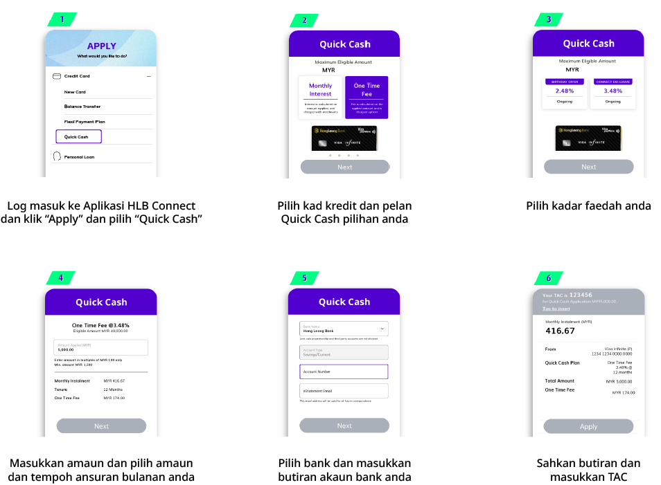 cards quick cash connect day promotion 2023 connect app steps bm