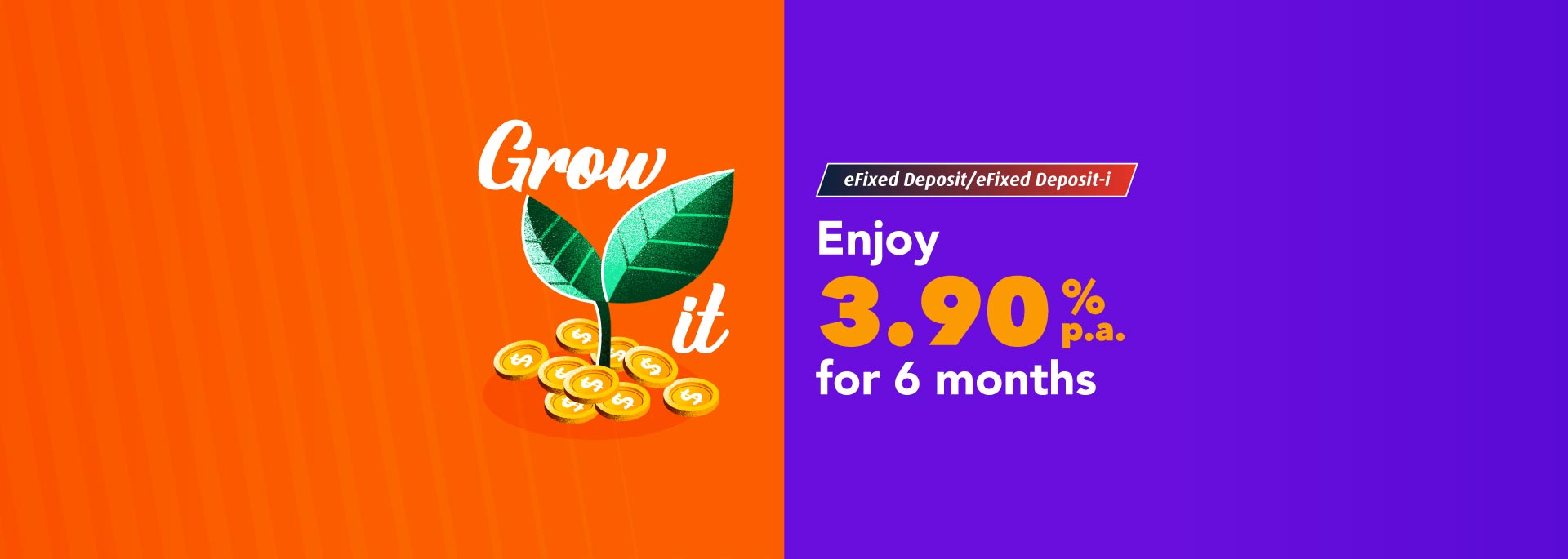 e-Fixed Deposit promotion