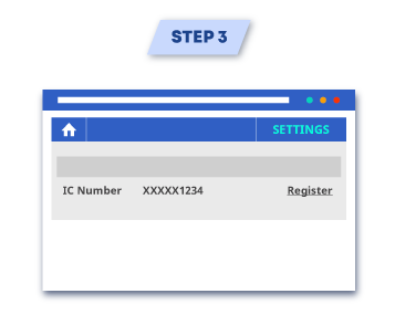 connect online step 1