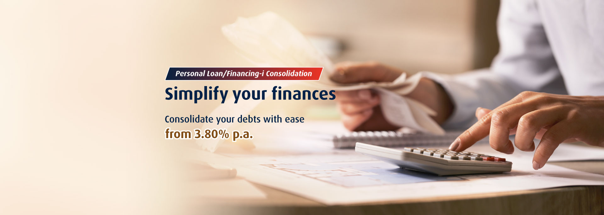 Personal Loan/Financing-i Consolidation
