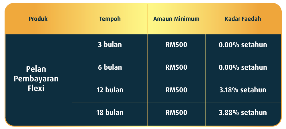 Flexi Payment Plan Raya Campaign 2023