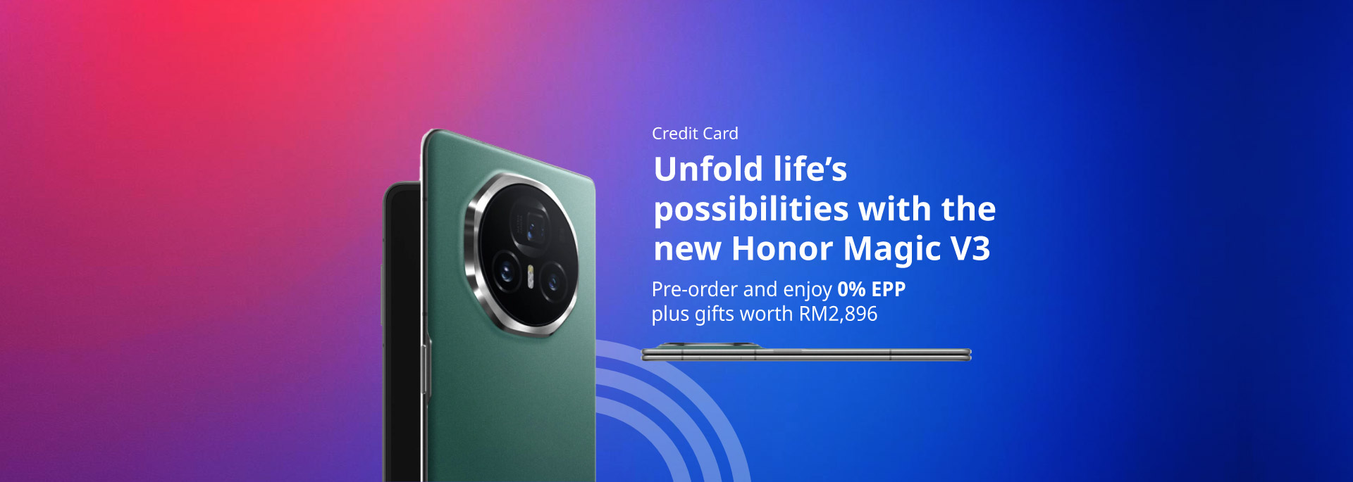 HLB Redefine your style with the new Honor Magic V3