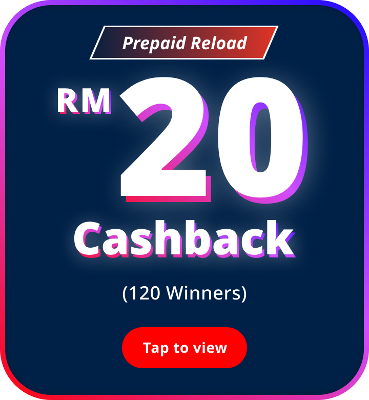 20 Cashback Front