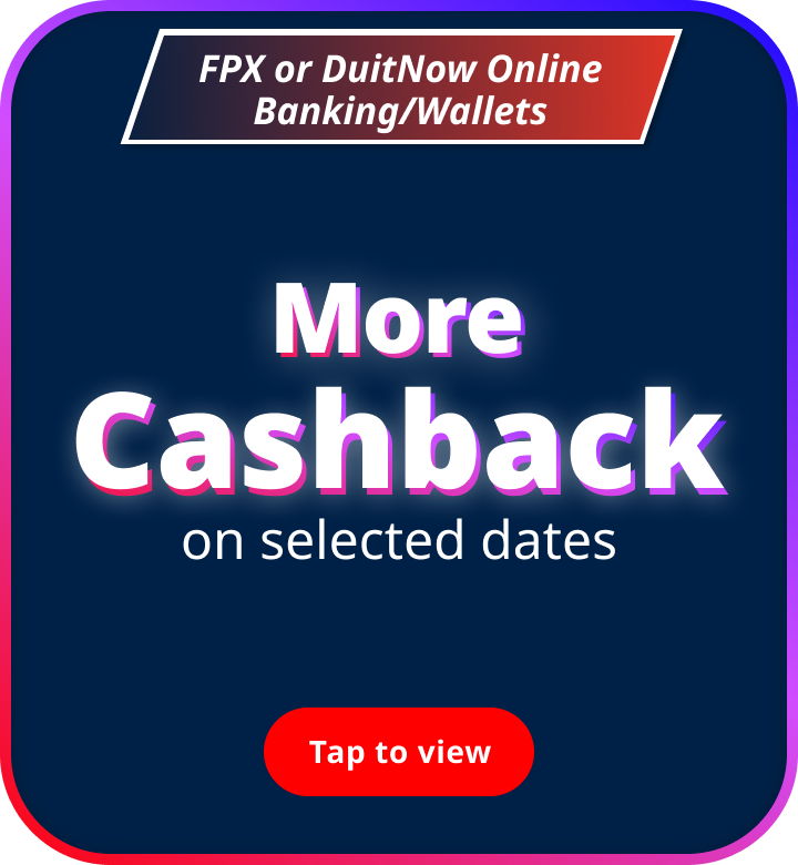 More Cashback Front
