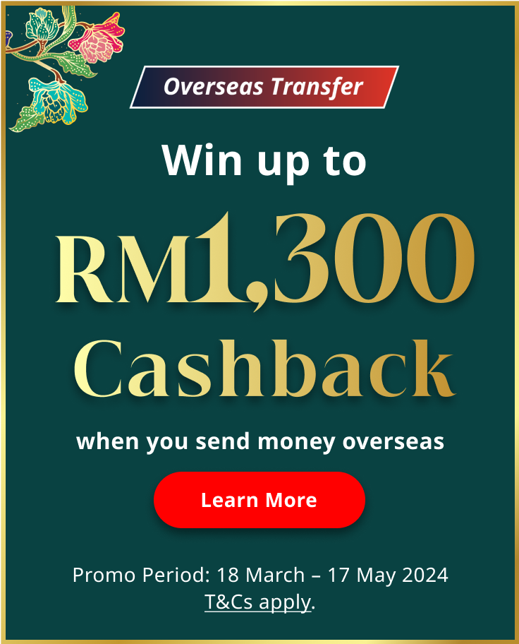 RM1300 Cashback