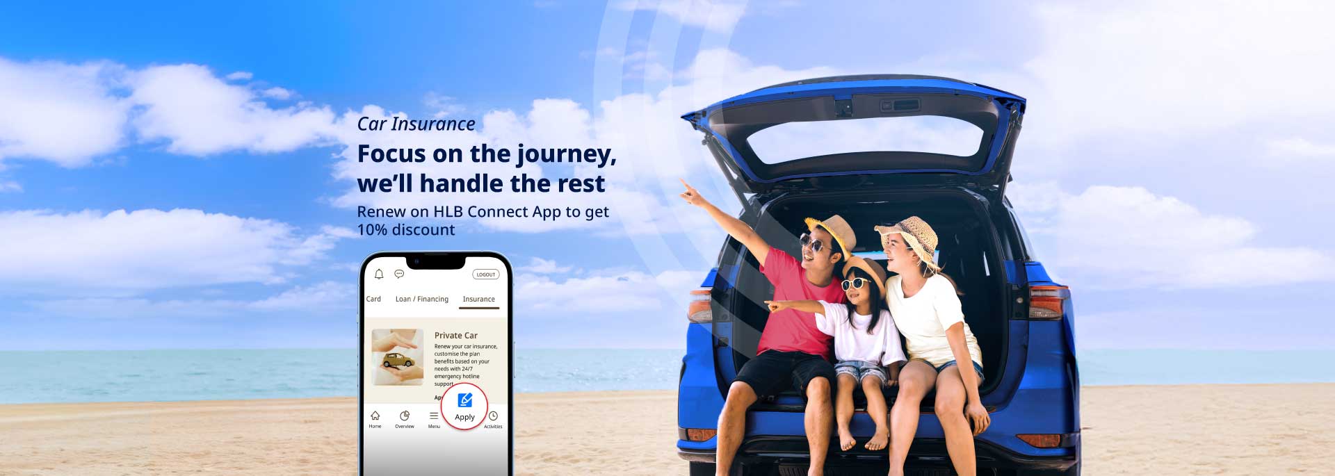 Renew on HLB Connect App to get 10% discount