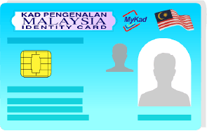 NRIC hadapan
