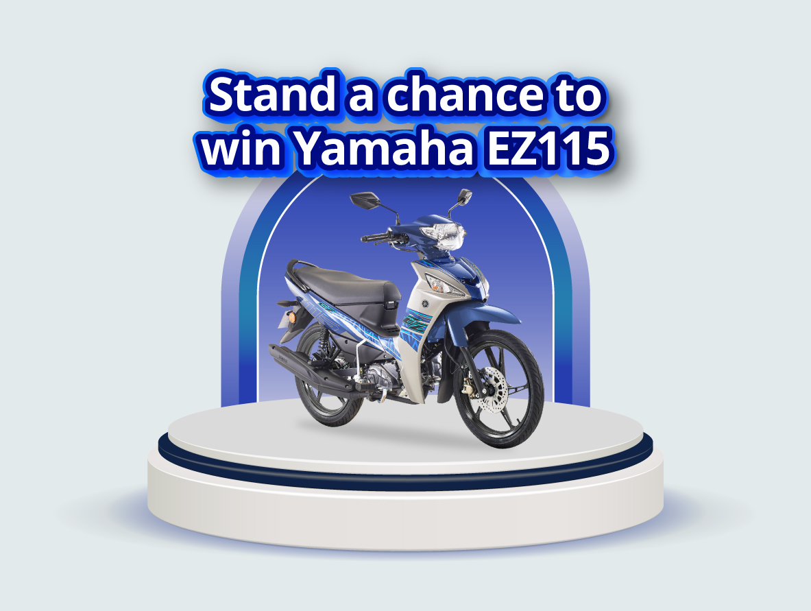 Stand a chance to win Yamaha EZ115
