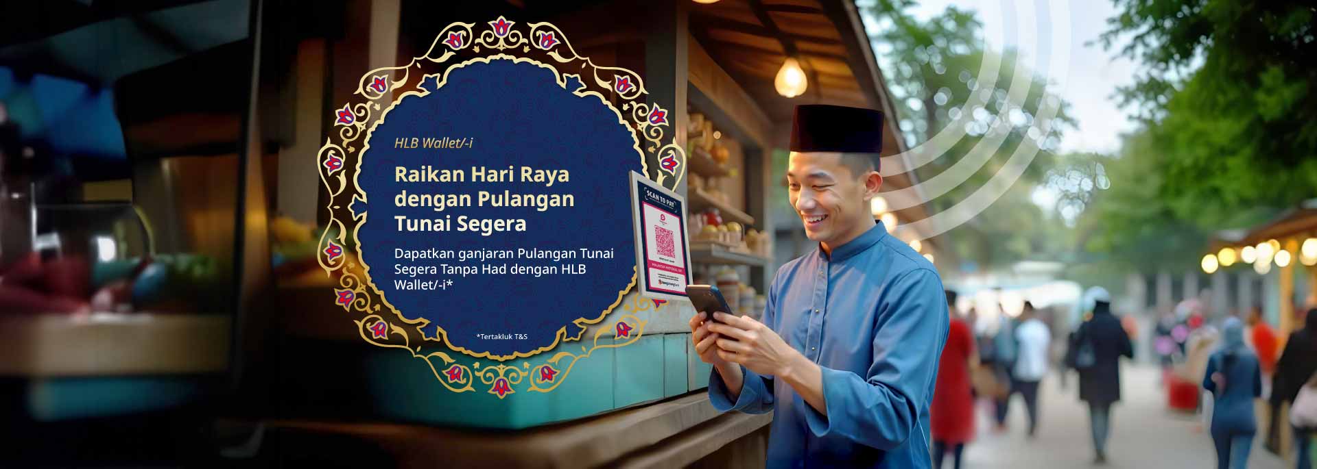 Raikan Hari Raya dengan Pulangan Tunai Segera