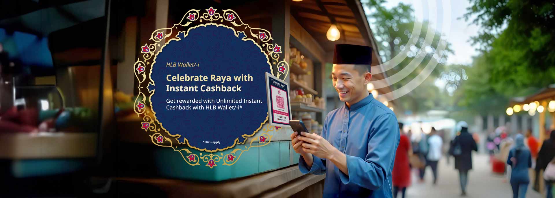 Celebrate Raya with Instant Cashback