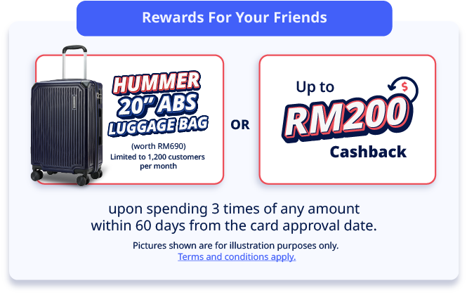 Rewards for your friends