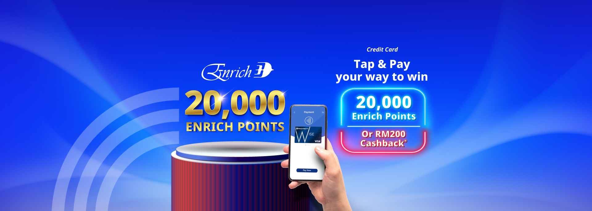 Tap & Pay your way to win