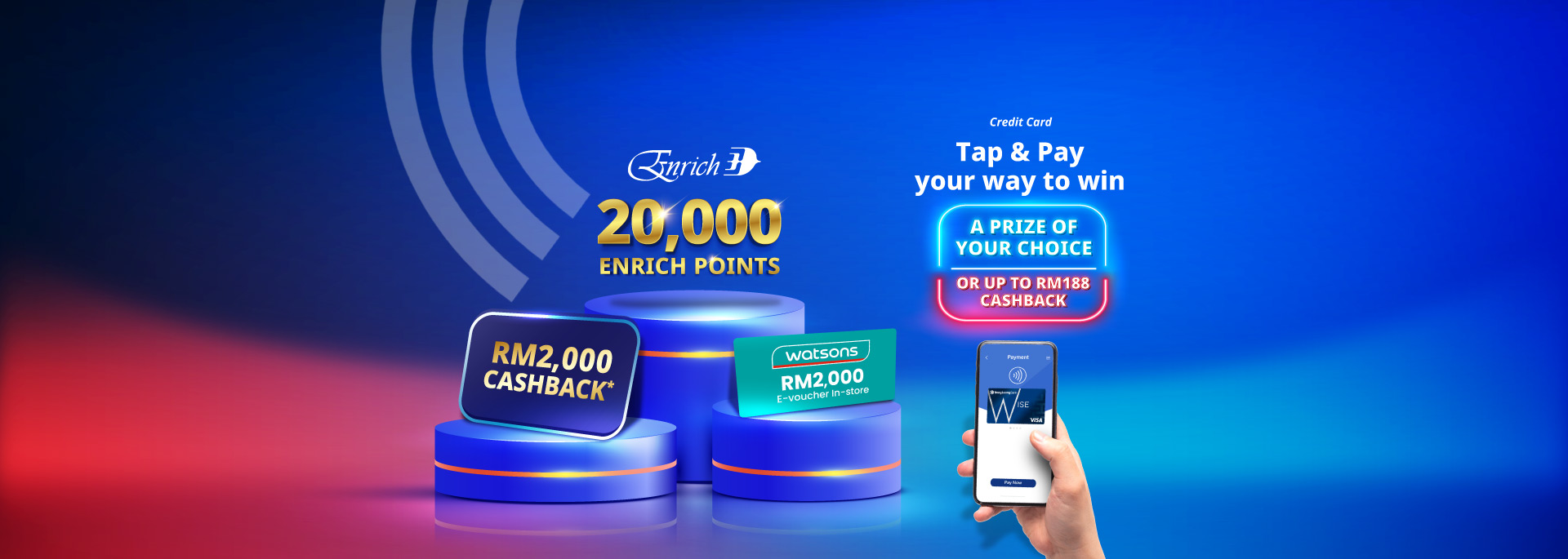 Tap & Pay your way to win