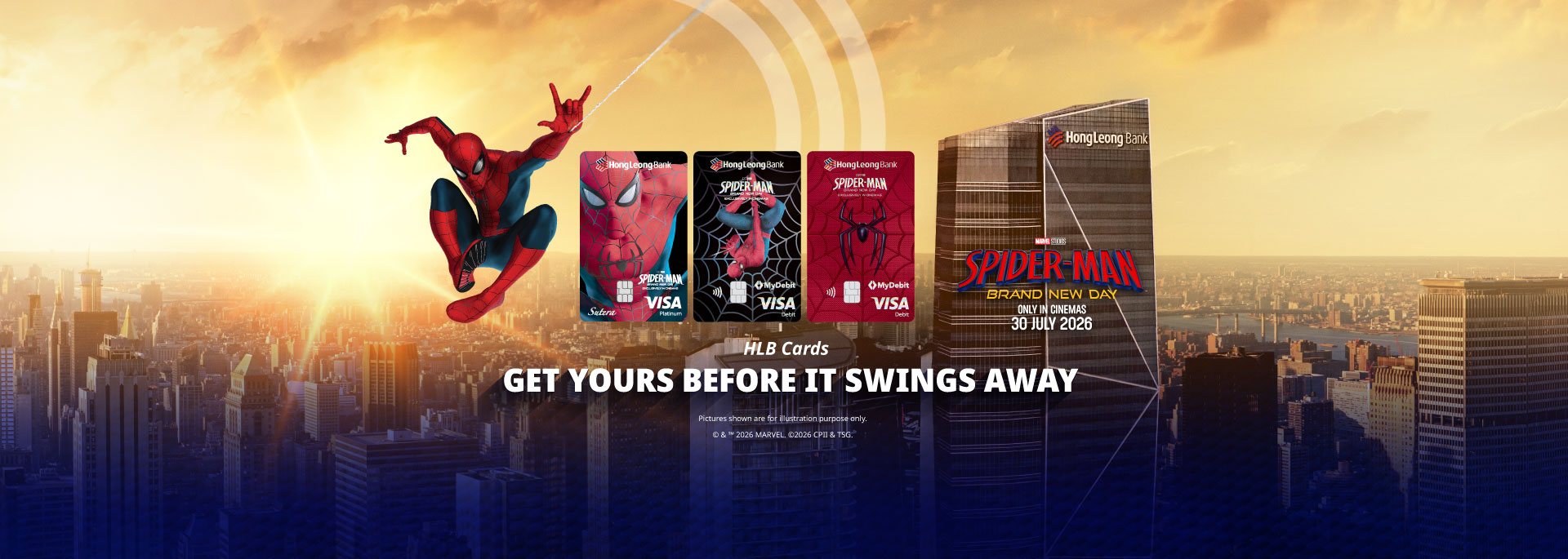 HLB Cards - Spider-Man Brand New Day - Get yours before it swings away