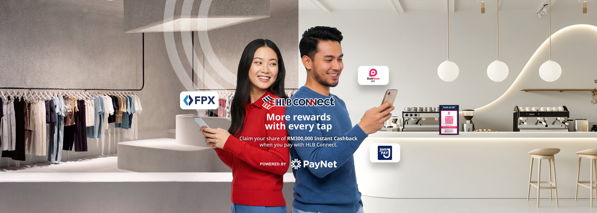 Claim your share of RM300,000 Instant Cashback