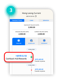 how to view instant cashback 3