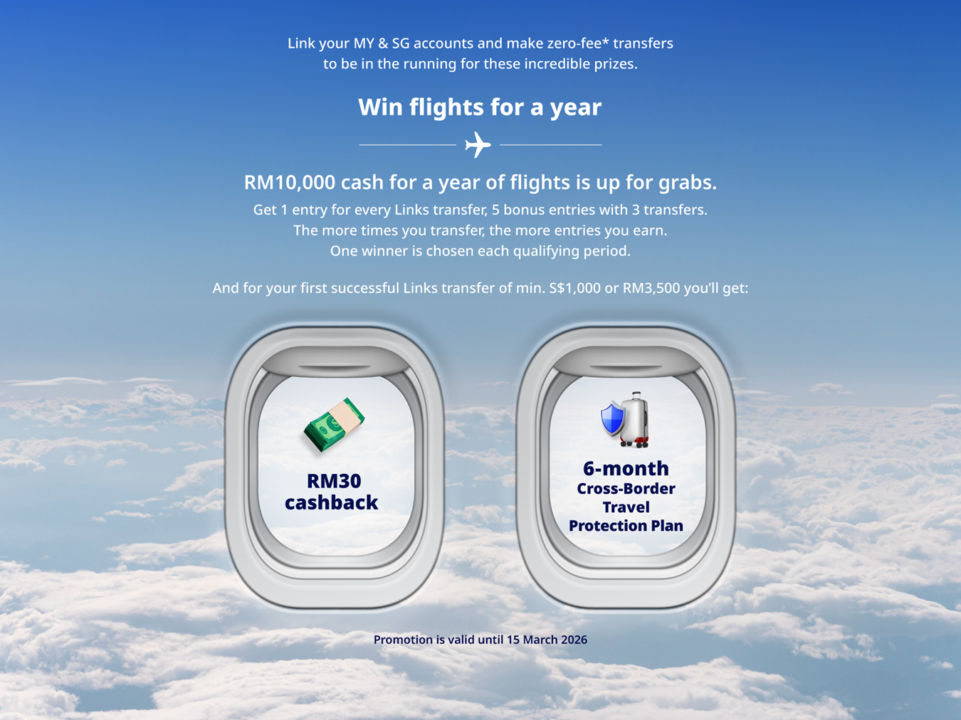 Win flights for a year