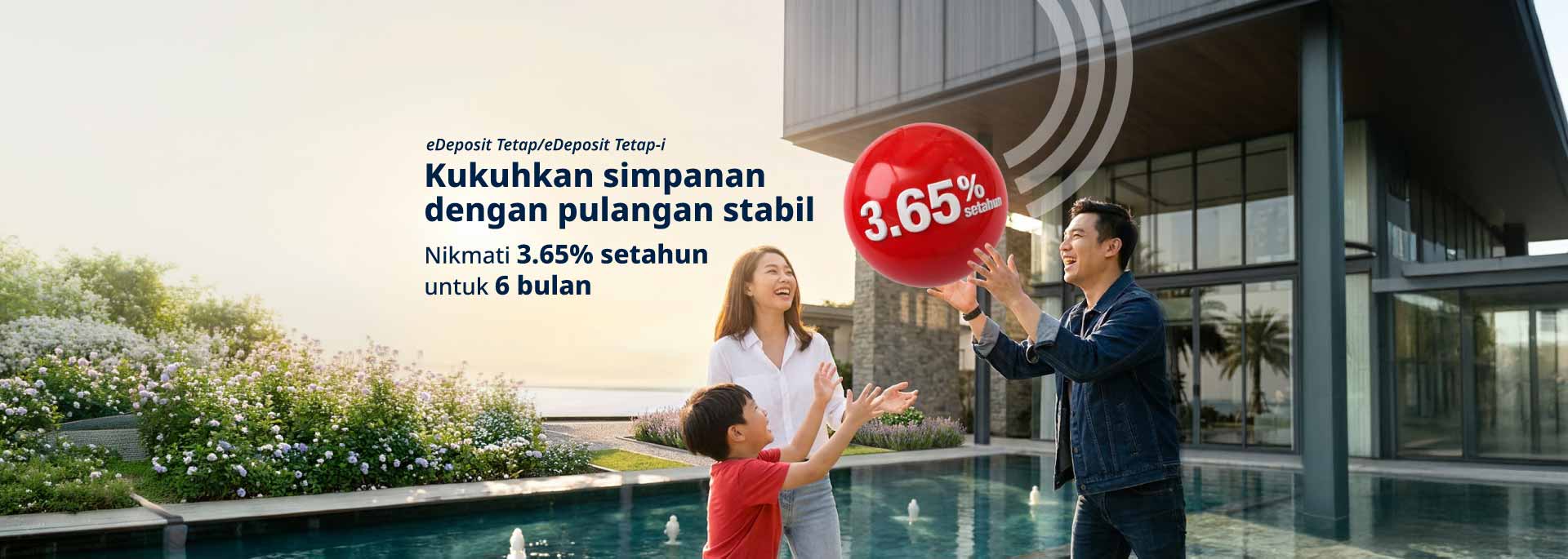 Kukuhkan simpanan dengan pulangan stabil bersama eFD/eFD-i