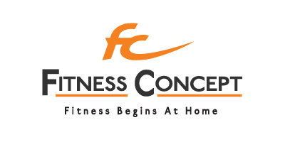 fitness concept logo en