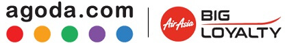 Airasia BIG & Agoda logo